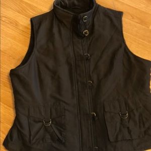 Tribal chocolate brown vest